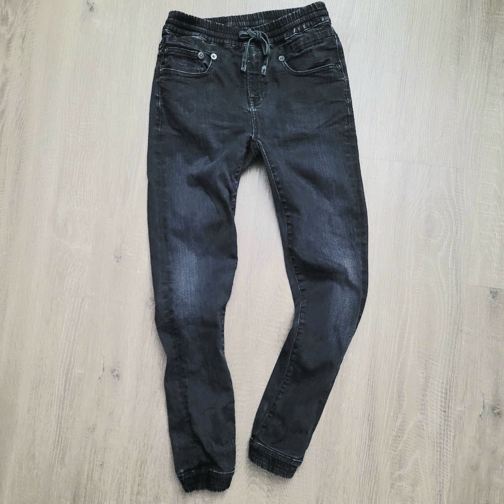 R13  Skinny Boy Joggers Faded Black